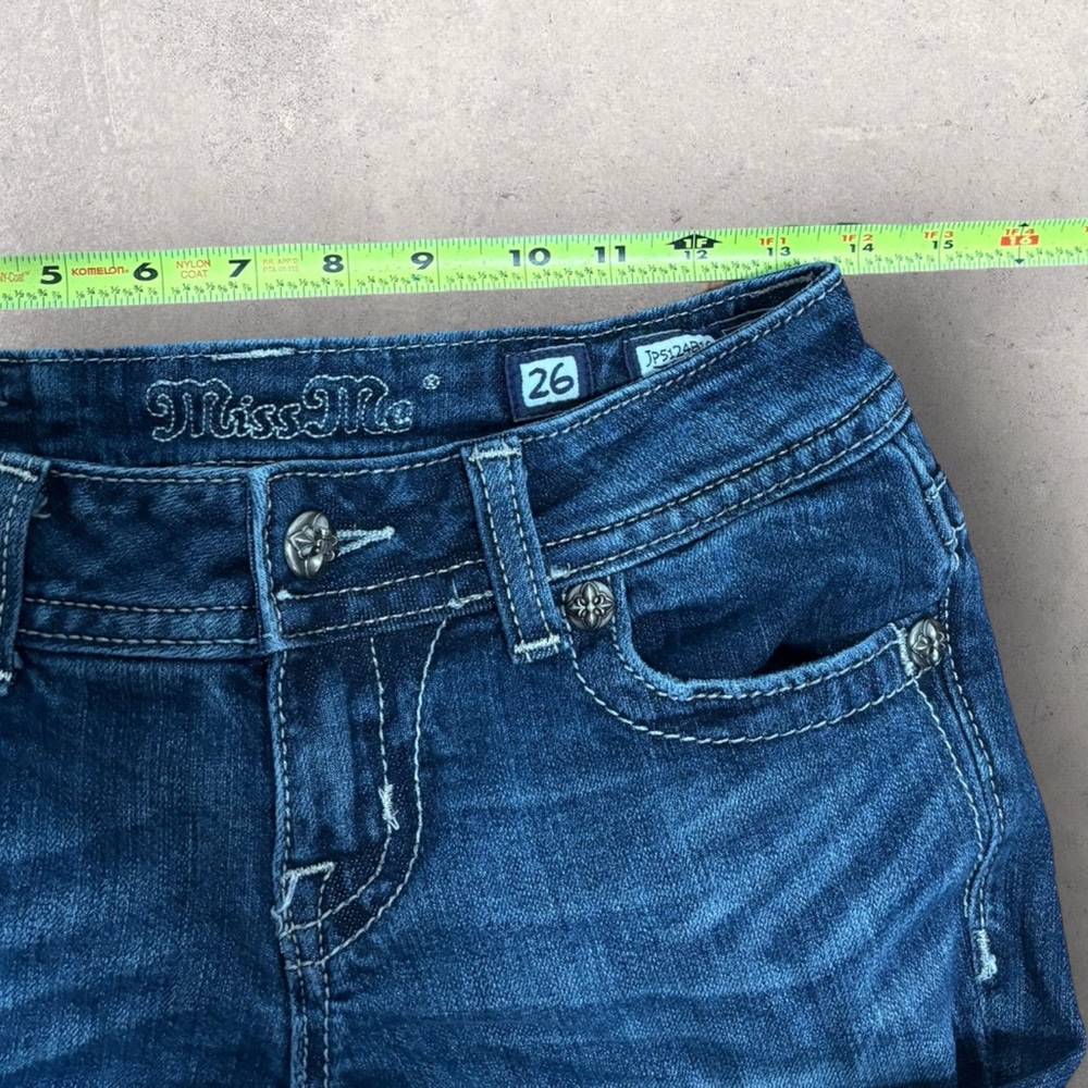 Miss me low rise embellished bootcut jeans - Picture 5 of 7